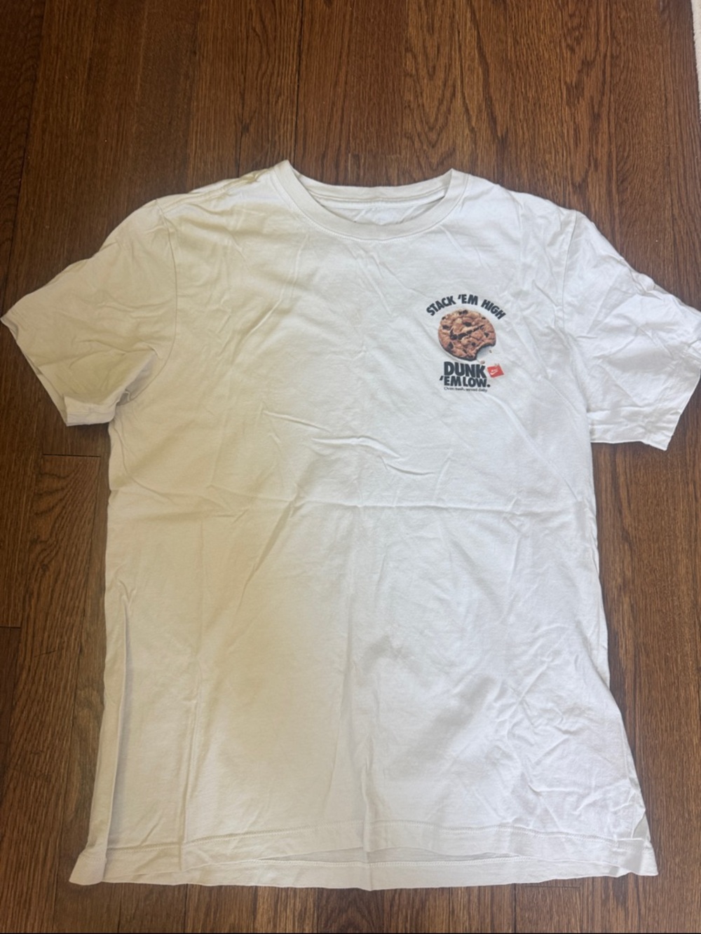 Donuts White 'Stack 'Em High' Graphic Tee - Men
